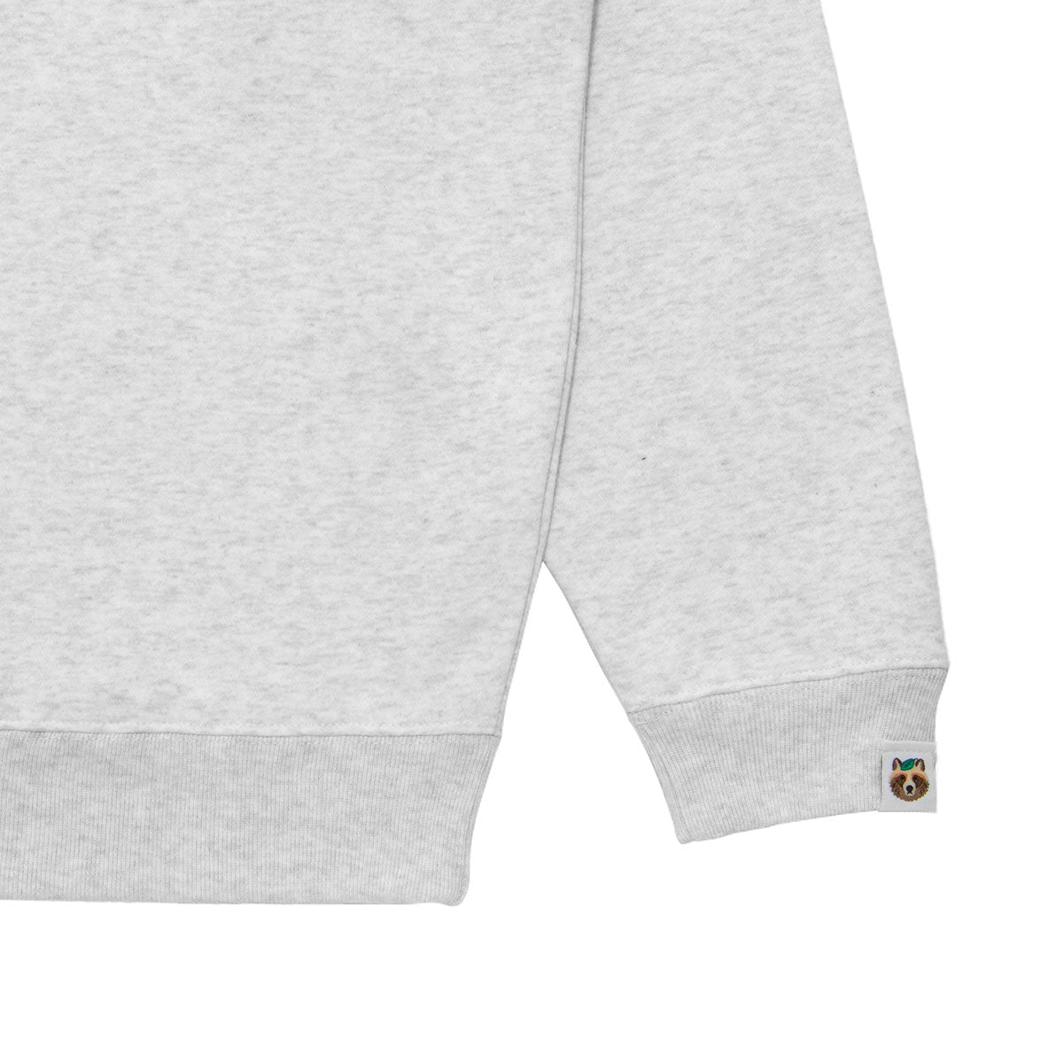 Leaf Logo “裏起毛” Crew Neck Sweat - L.Grey