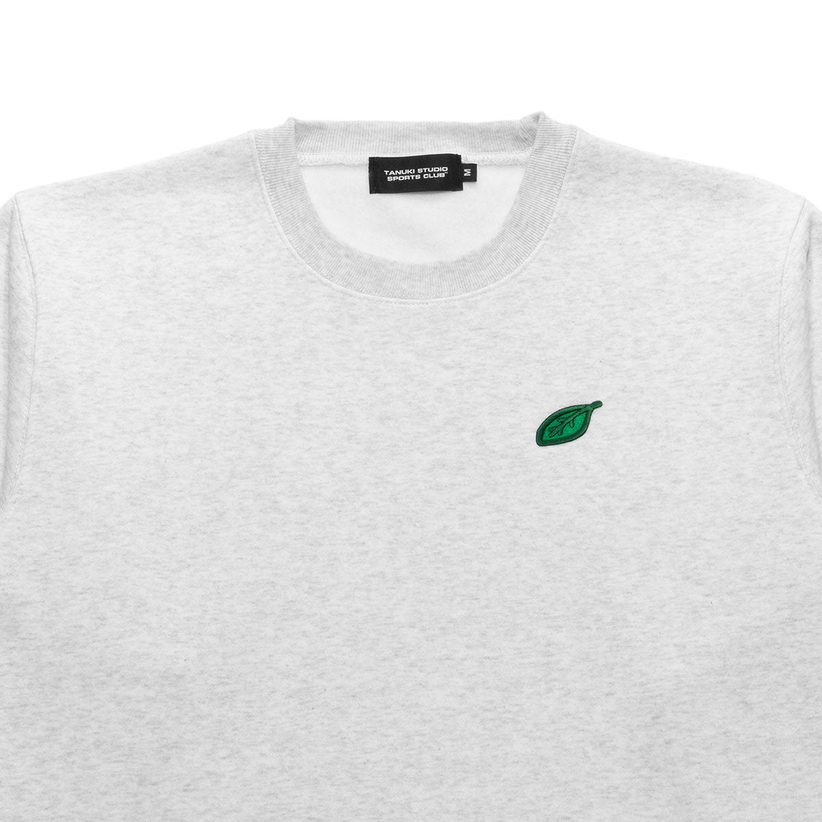 Leaf Logo “裏起毛” Crew Neck Sweat - L.Grey