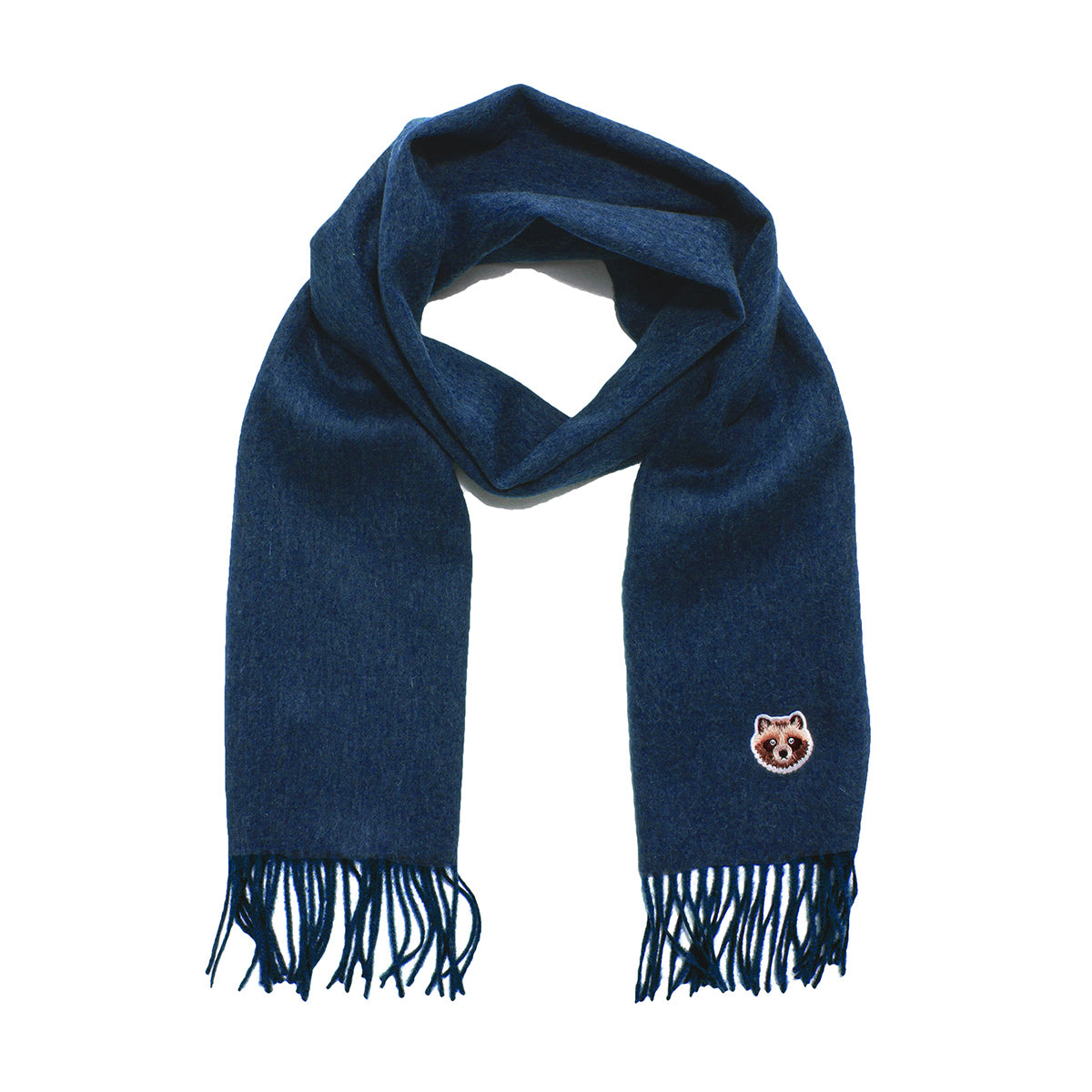 Wappen Wool Scarf (マフラー) - Navy – TANUKI STUDIO