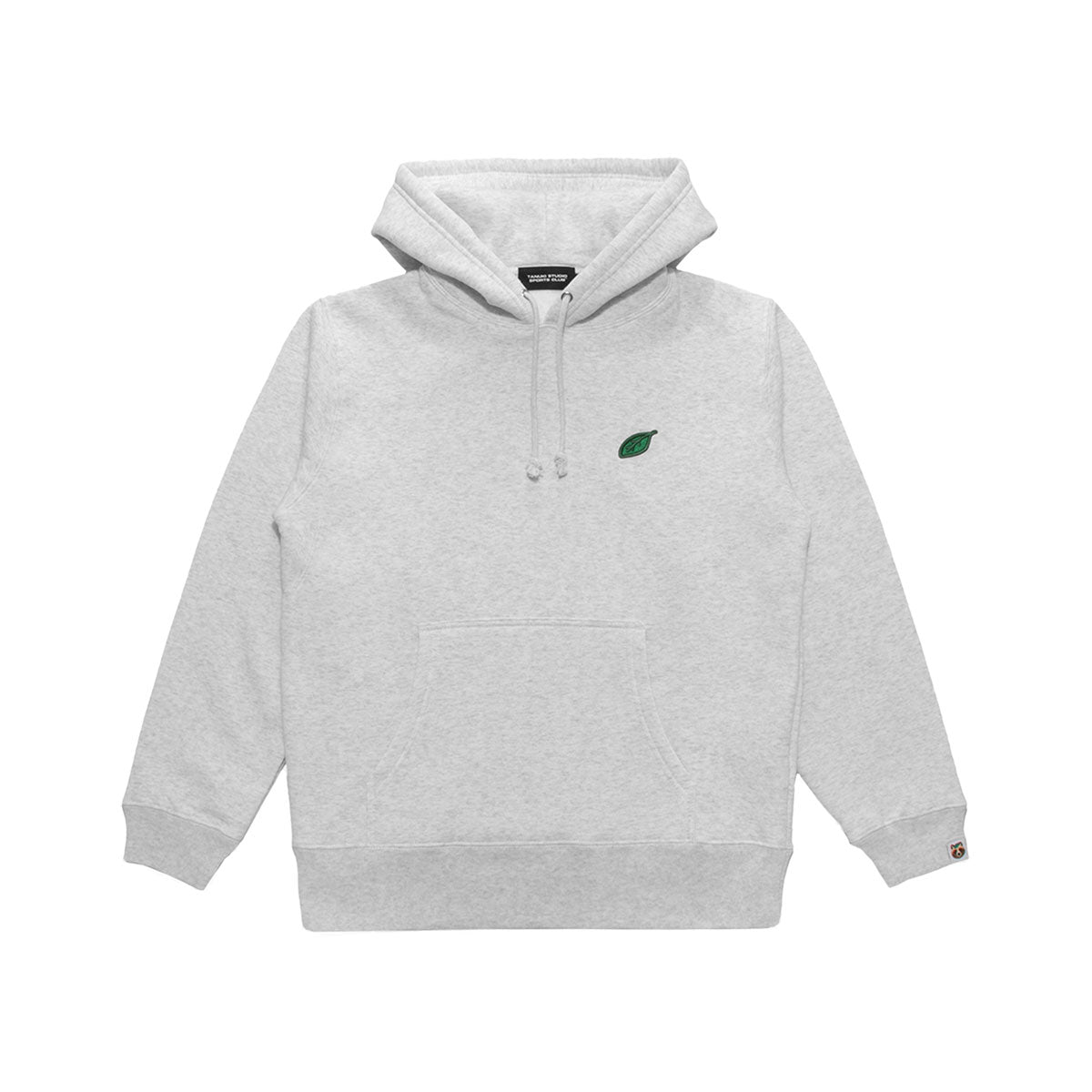 Leaf Logo “裏起毛” Pull Hoodie Sweat - Light Grey