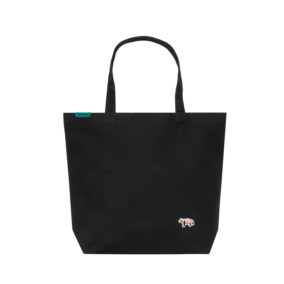 Large - Sideway Canvas Tote - Black – TANUKI STUDIO
