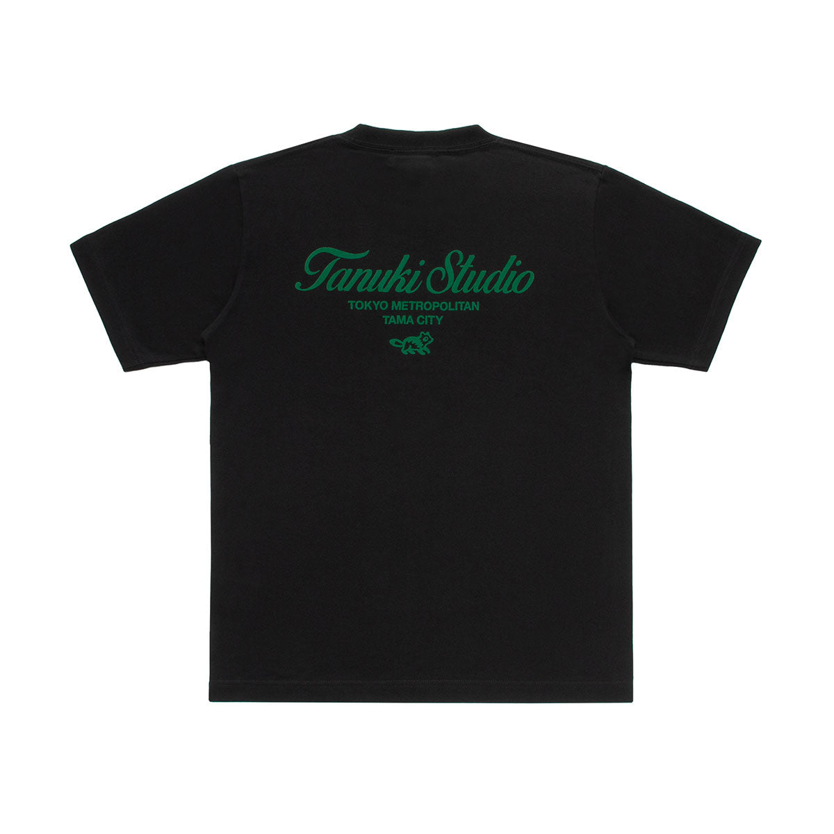 パーカー（タヌキスタジオ）Sサイズ TANUKI Wappen Heavy Weight Sweat Pull Hoodie (裏起毛) - Black