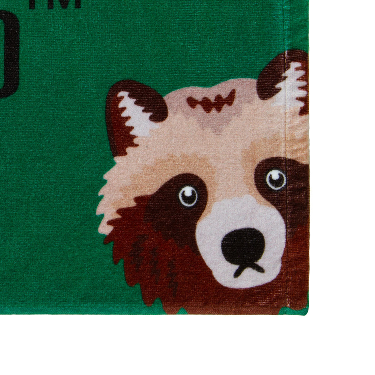 TANUKI Graphic Medium Towel - Green – TANUKI STUDIO