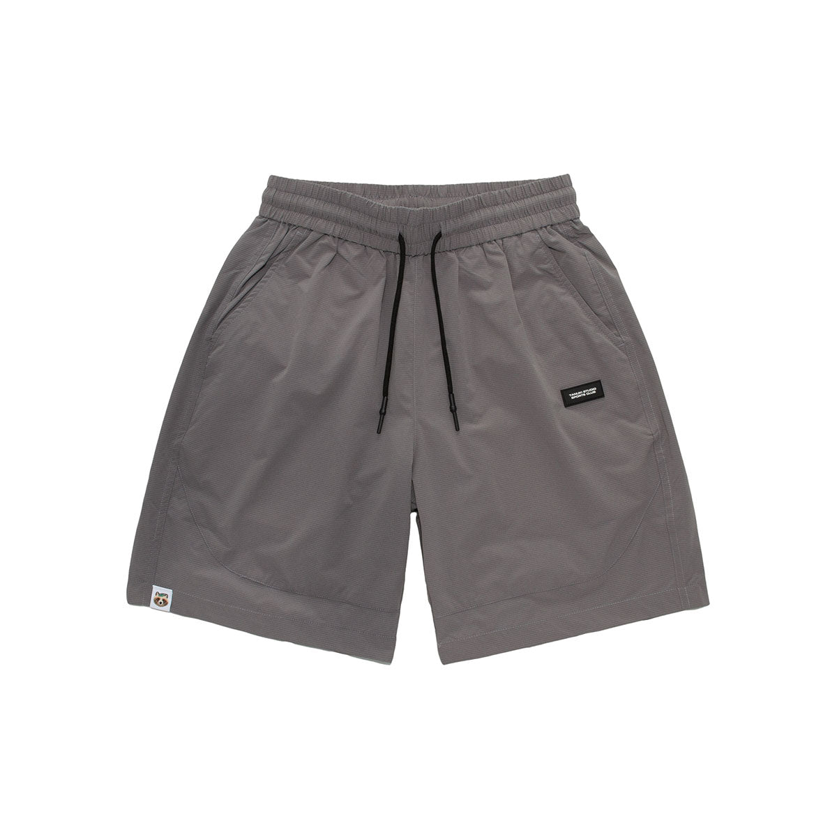 TSSC Solid Logo Tech Shorts - L.Grey – TANUKI STUDIO
