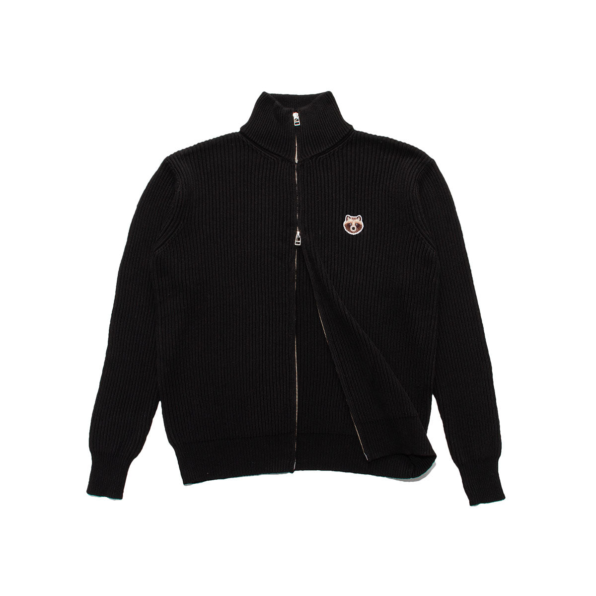 TANUKI-Drivers-Knit-Black-