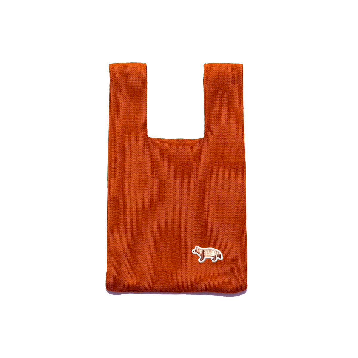3way Knit Shoulder Tote - Orange – TANUKI STUDIO