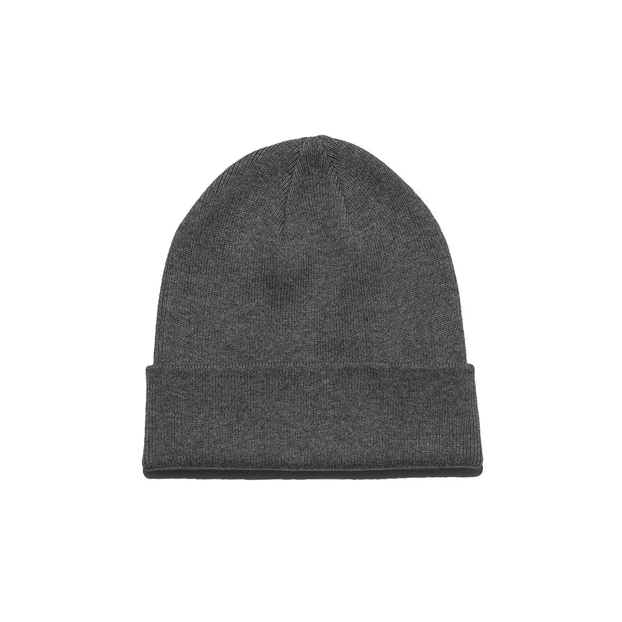 Sideways Cotton Knit Cap - D.Grey – TANUKI STUDIO